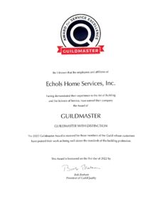Guildmaster certificate